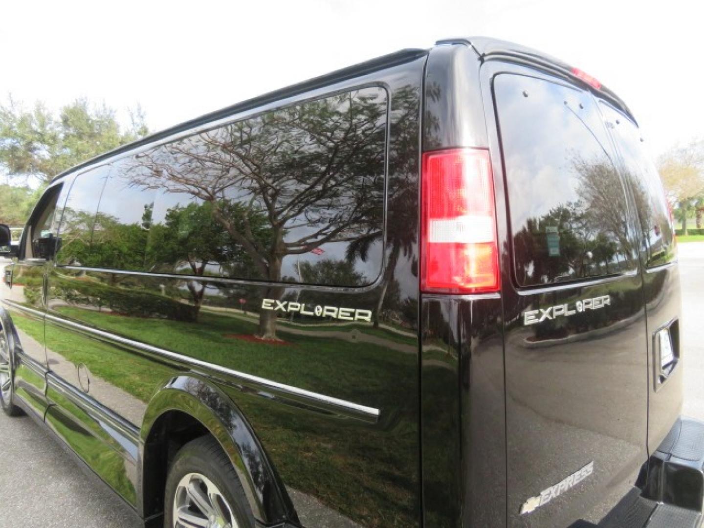 2017 Black /Tan and Brown 2 Tone Chevrolet Express (1GCWGAFG8H1) , located at 4301 Oak Circle #19, Boca Raton, FL, 33431, (954) 561-2499, 26.388861, -80.084038 - You are looking at a Gorgeous 2017 Chevy Express 2500 Explorer Handicap Wheelchair Conversion Van Fully Loaded With: 96K Original Miles, Power Side Entry Doors, VMI Side Entry Wheelchair Lift, 6 Way B and D Transfer Seat, Two Tone Leather Interior, Heated Front Seats, Front Sunroof, Rear Power Foldi - Photo#33